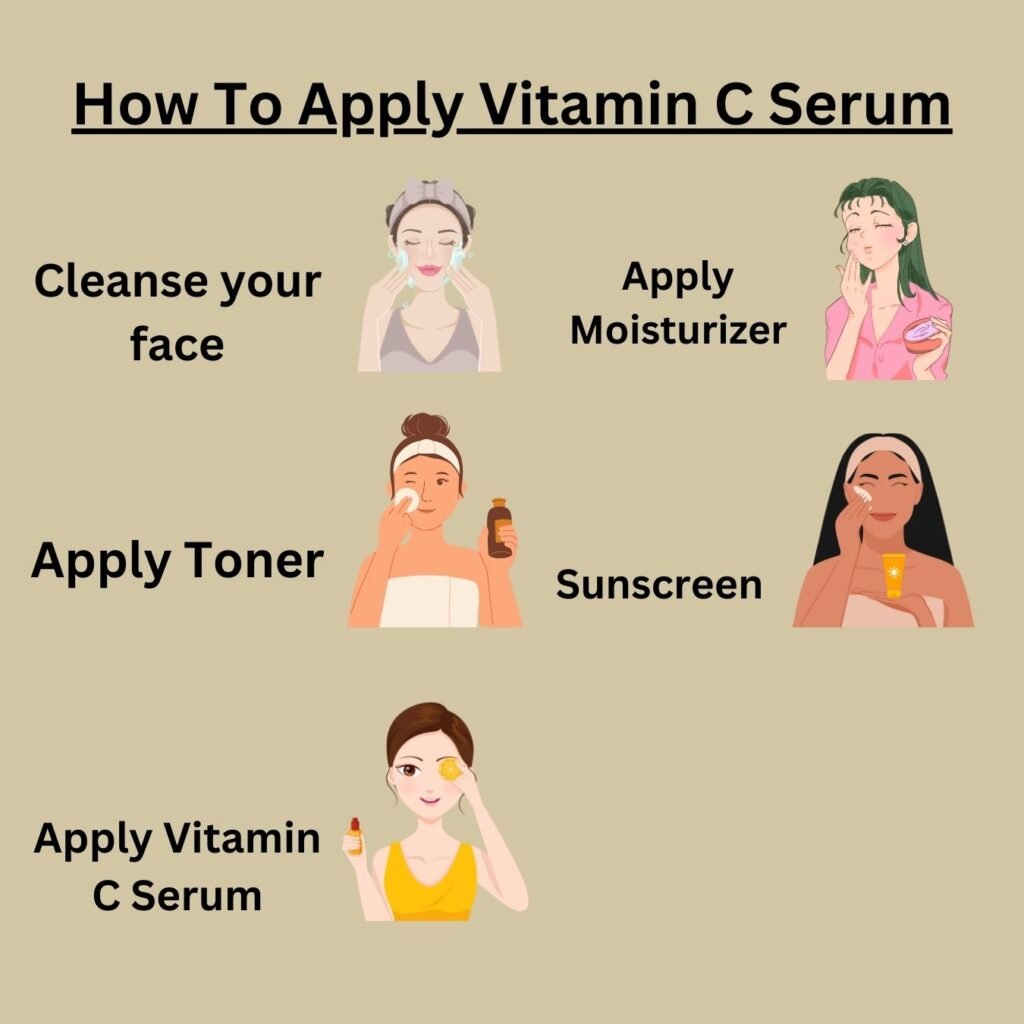 How To Apply Vitamin C Serum